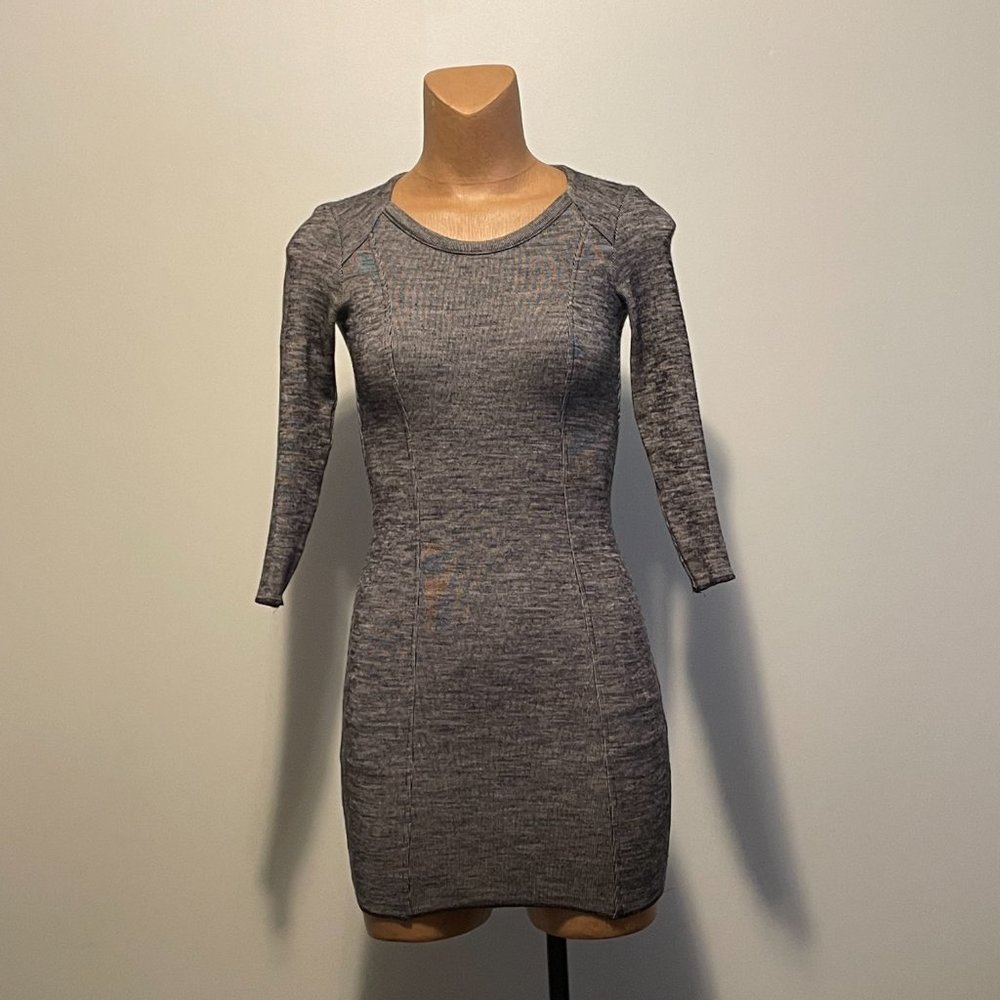 WILFRED mini dress -black/white -  small size
